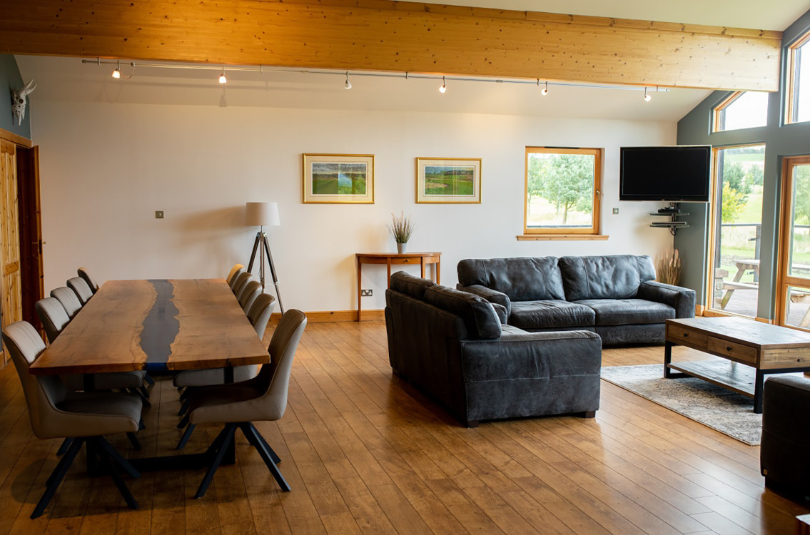 Seating area in Kingennie Court South