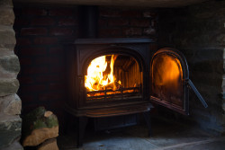 Fireplace in Kingennie Court South