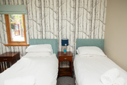 Twin room in Glen Prosen