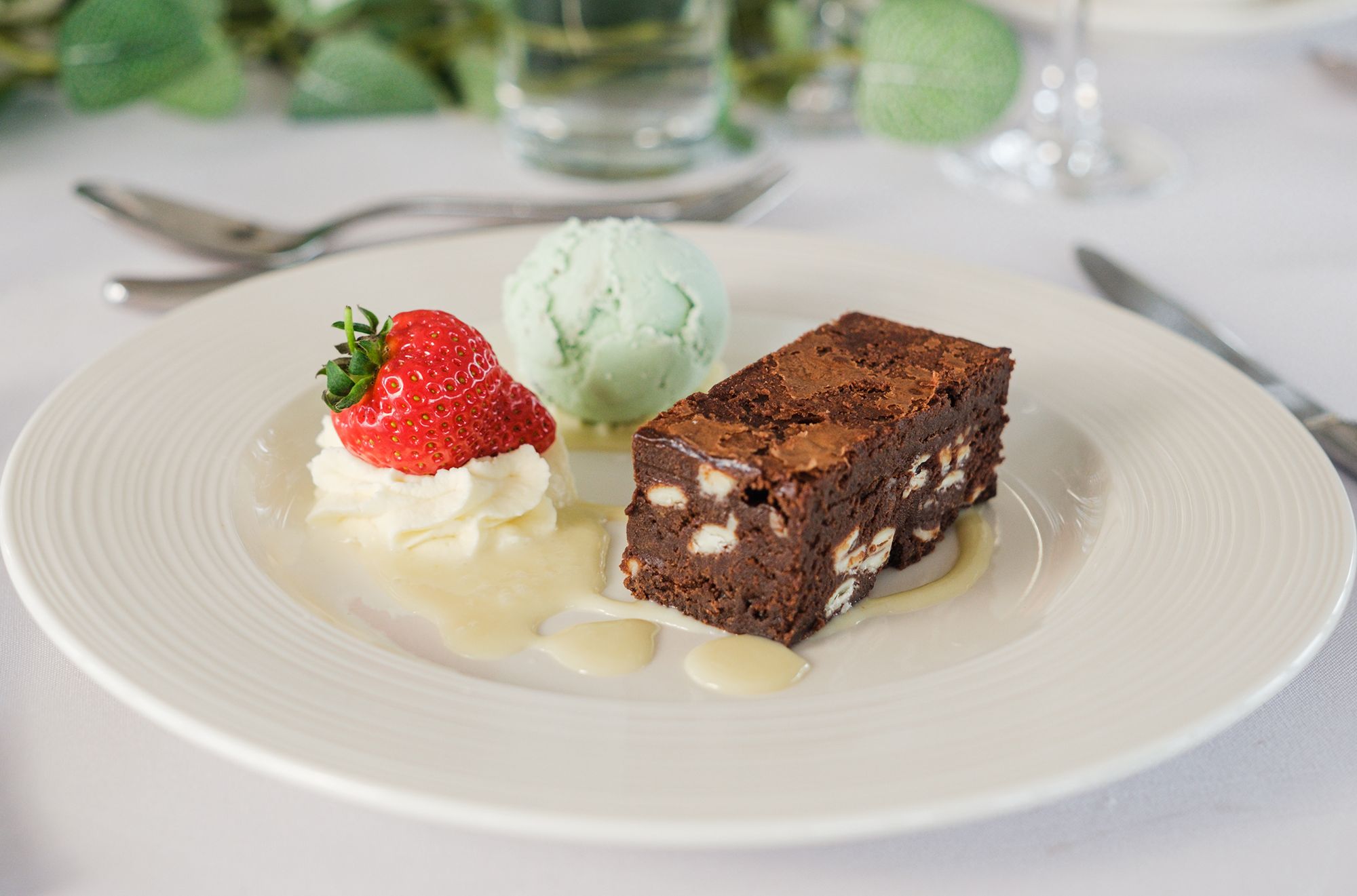 Wedding food dessert