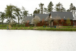 Waterside lodges