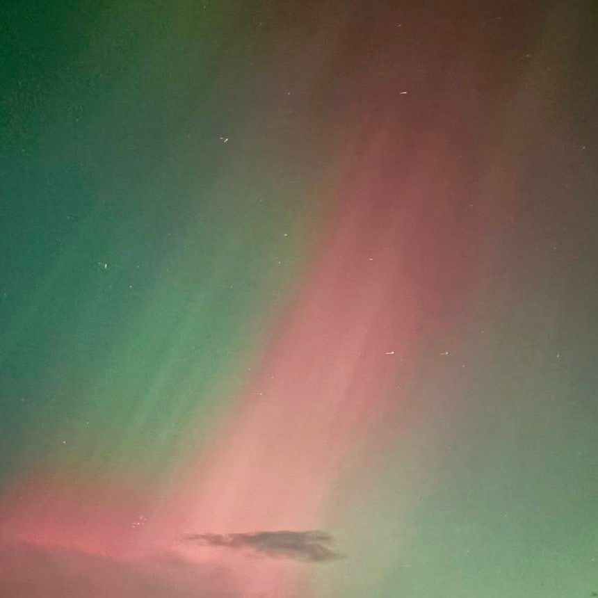 Northern Lights spotted above Kingennie