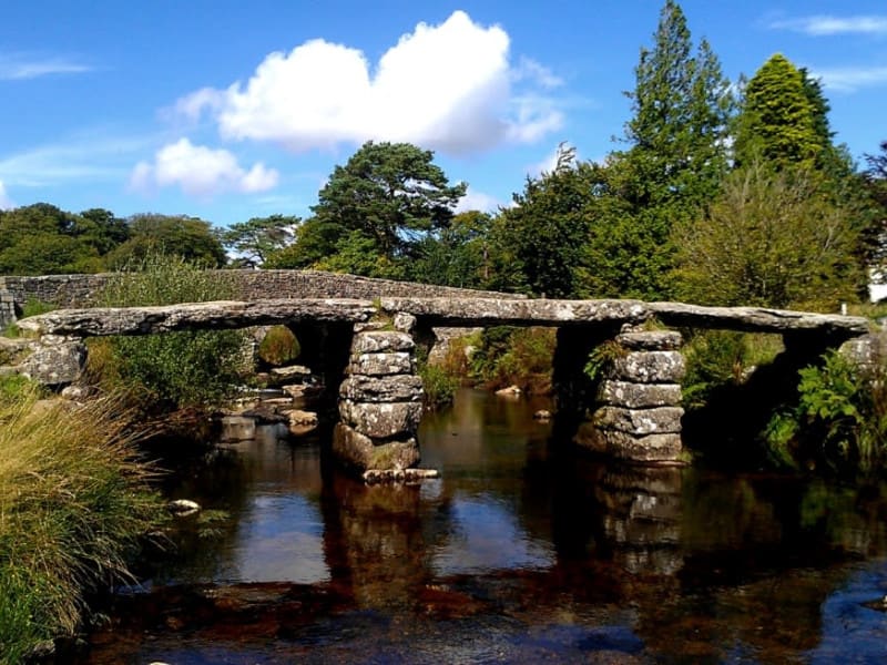Postbridge Dartmoor Devon Furzeleigh Mill Buckfastleigh Buckfast Abbey Ashburton