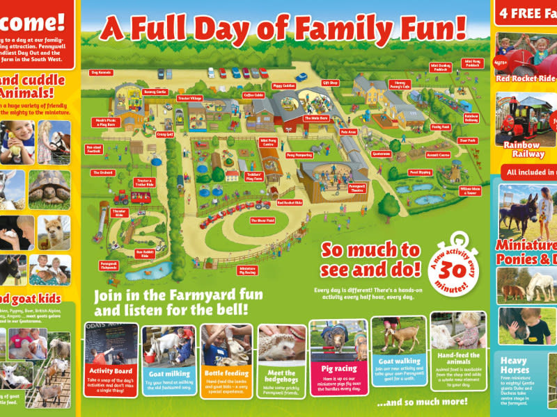 Penny Well Farm Buckfastleigh Furzeleigh Mill kids activities