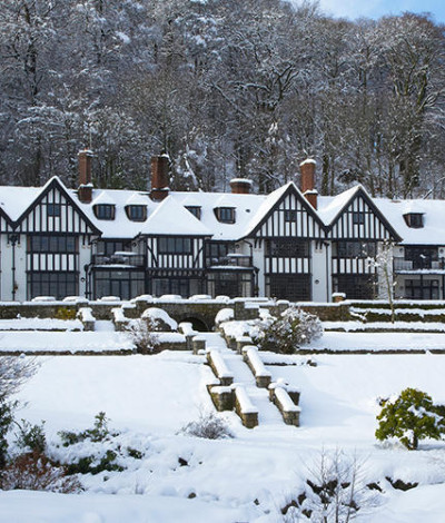 Gidleigh Park in snow