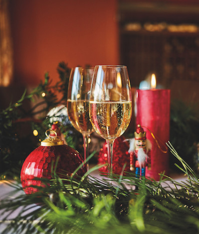 New Year Table Decor