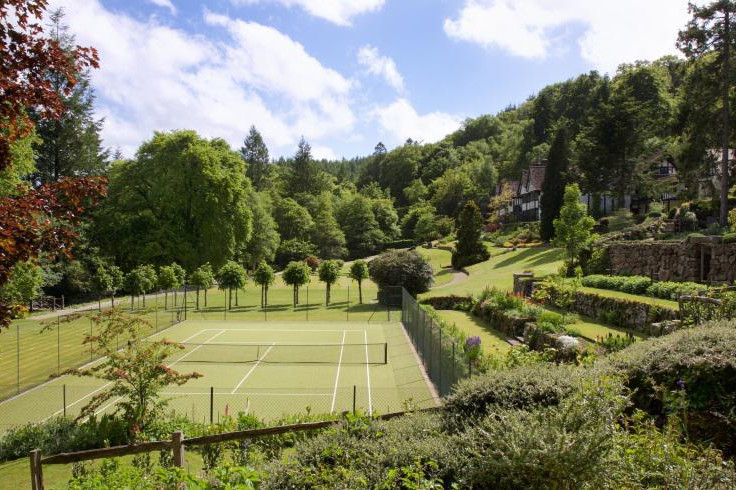 Gidleigh Park Tennis Court