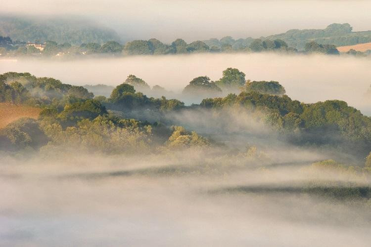 Mist over Dartmoor