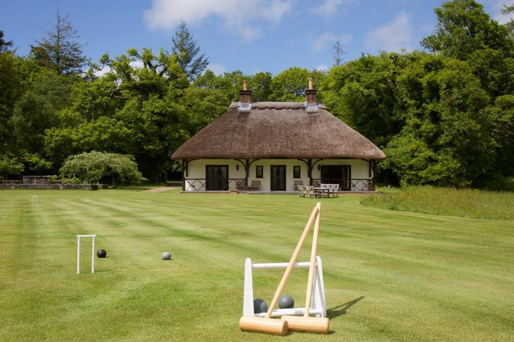 Croquet at Gidleigh Park