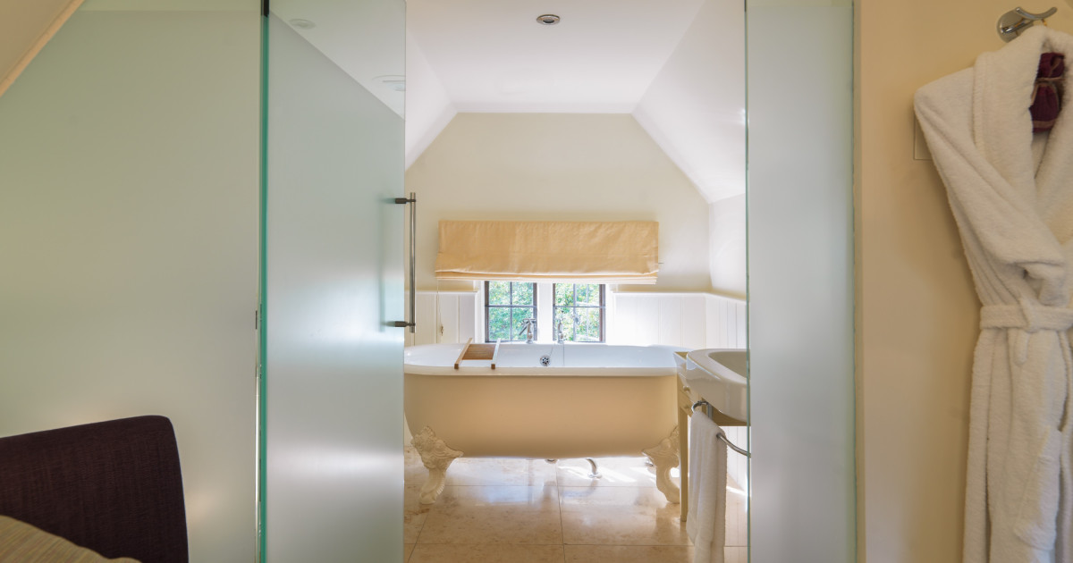 Gidleigh Park Loft Suite Bathroom