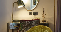 Feature bedroom chair right
