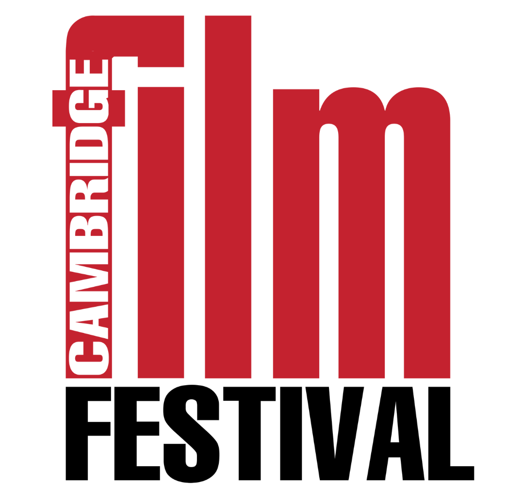 Cambridge Film Festival logo with bold red and black text