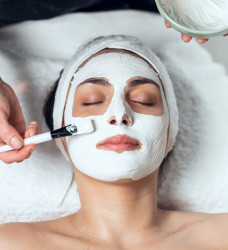 Spa facial treatment