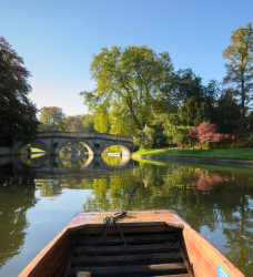 Punting boat front 1