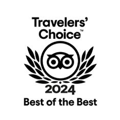 Travelers' Choice 2024 Best of the Best award logo