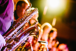 People playing Jazz instruments