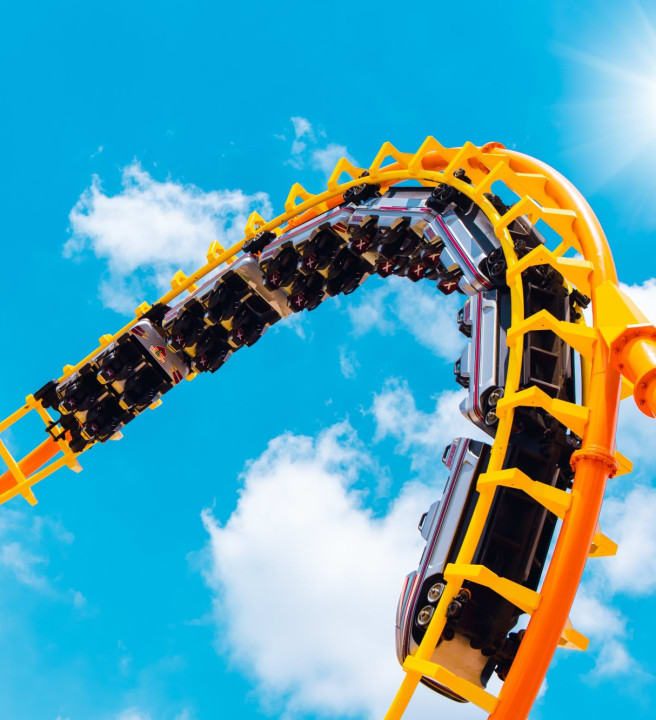 A family friendly roller coaster