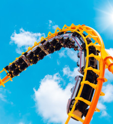 A family friendly roller coaster