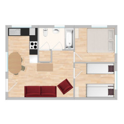 Cedarwood Chalet Apartment