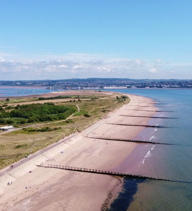 View to Exmouth from the Warren