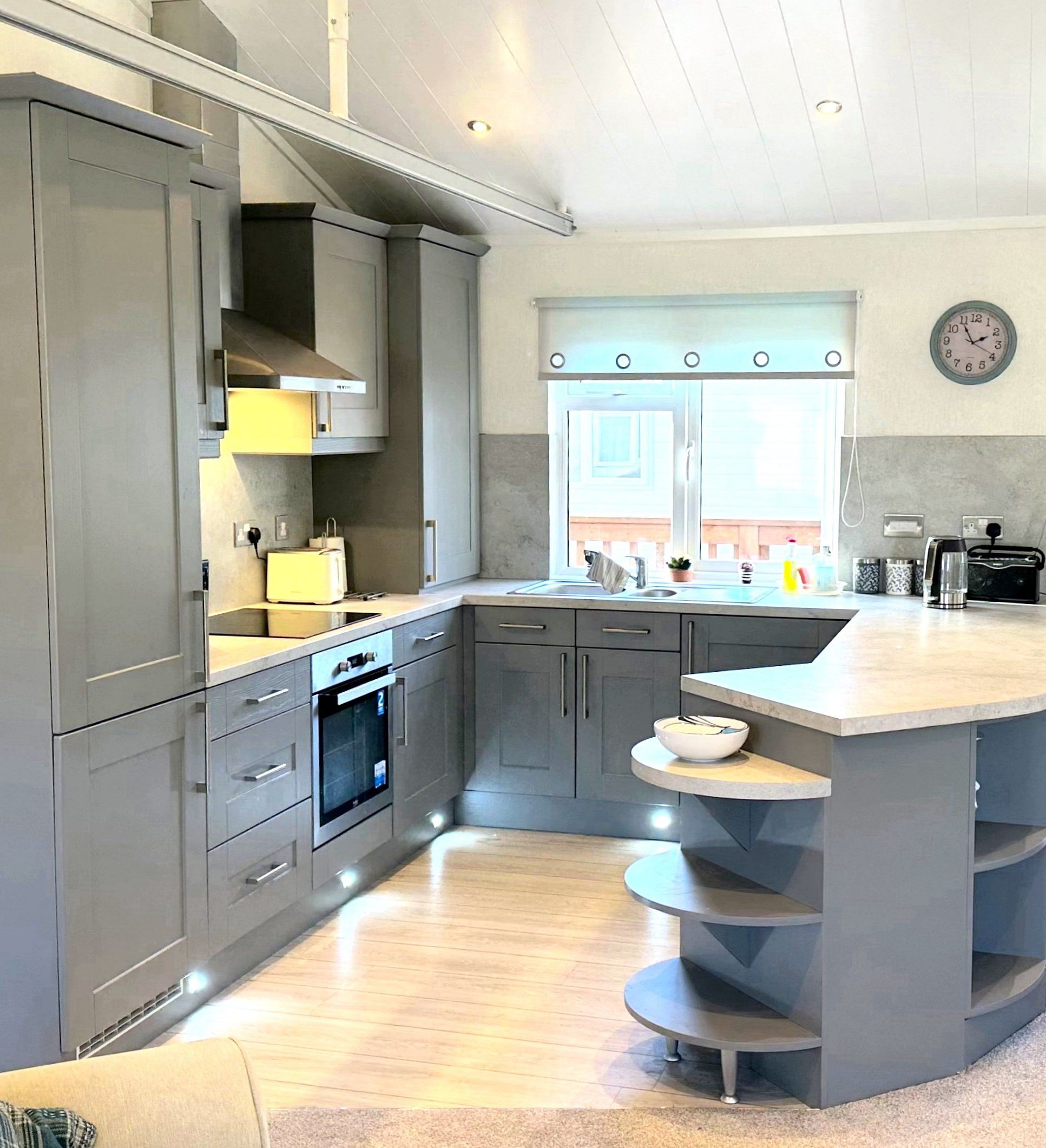 enhanced accessibility holiday home kitchen