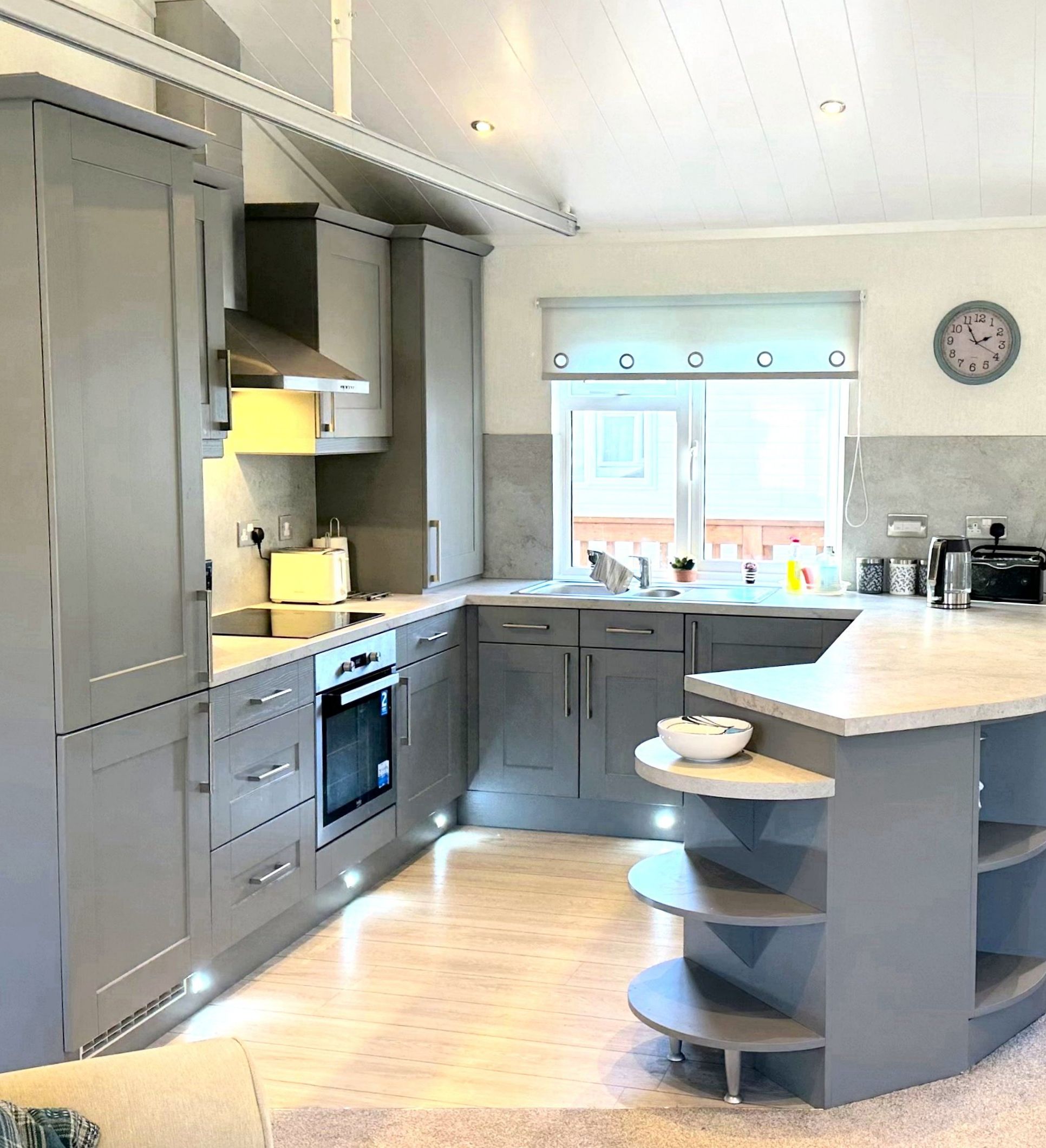 enhanced accessibility holiday home kitchen