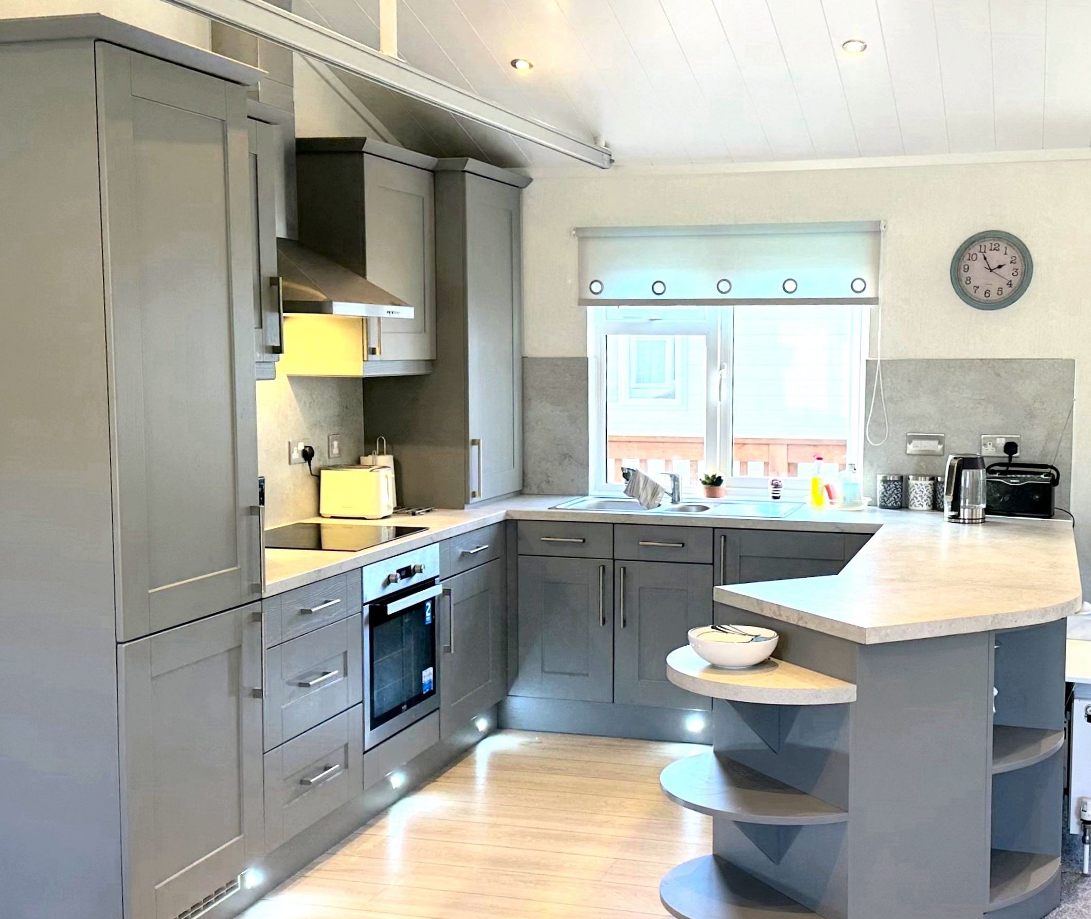 enhanced accessibility holiday home kitchen