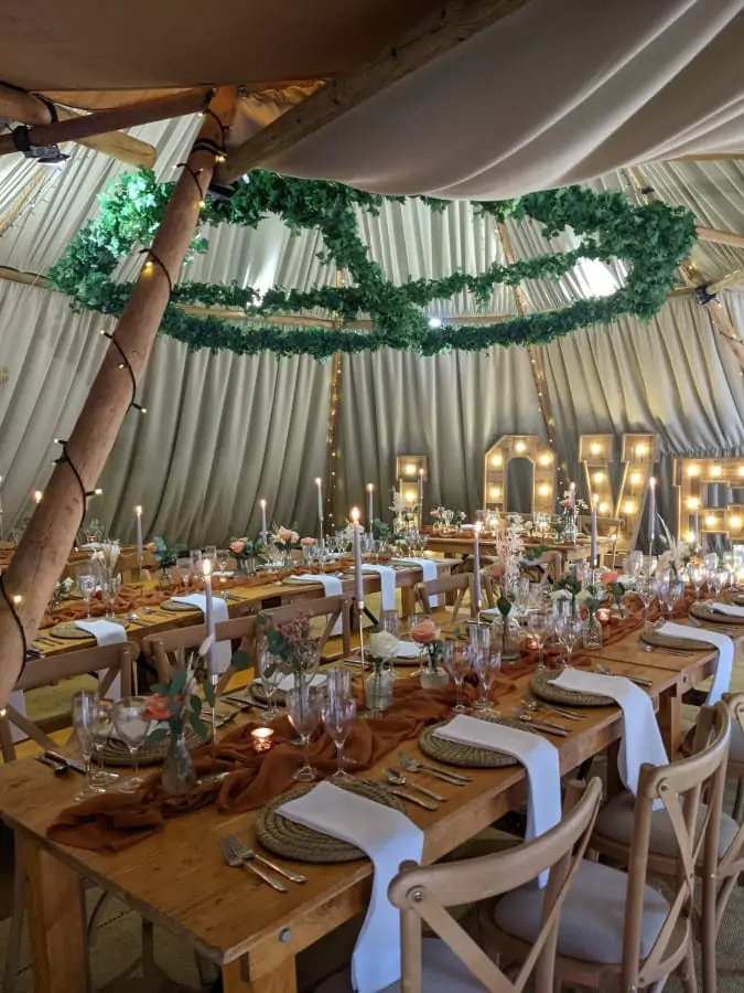 Yorkshire Woodland Wedding venue