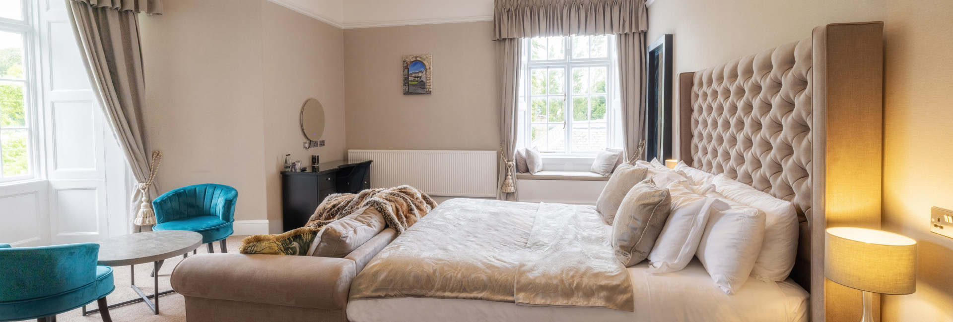 Rooms at Hazlewood Castle