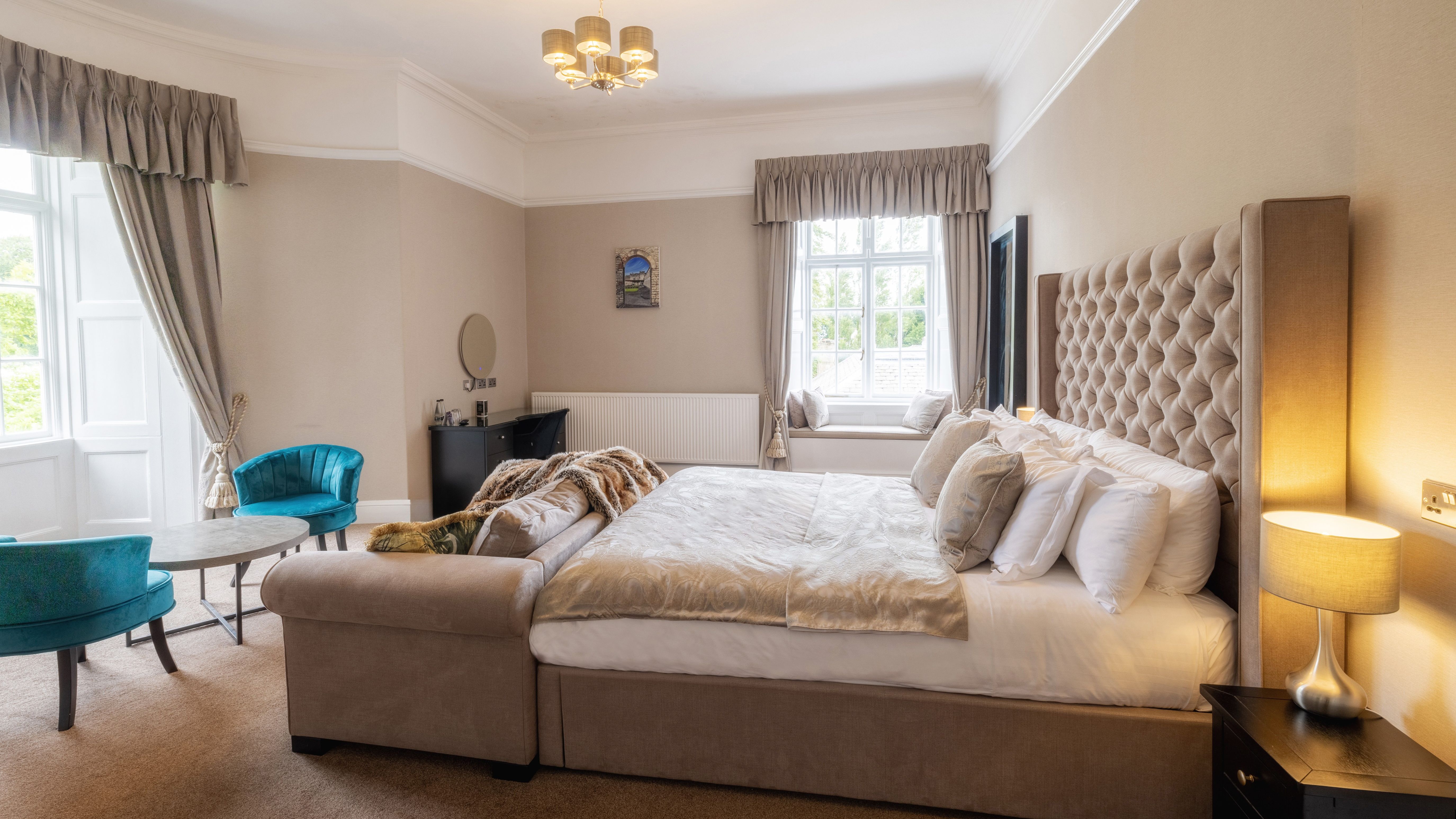 Hazlewood Castle, Rooms