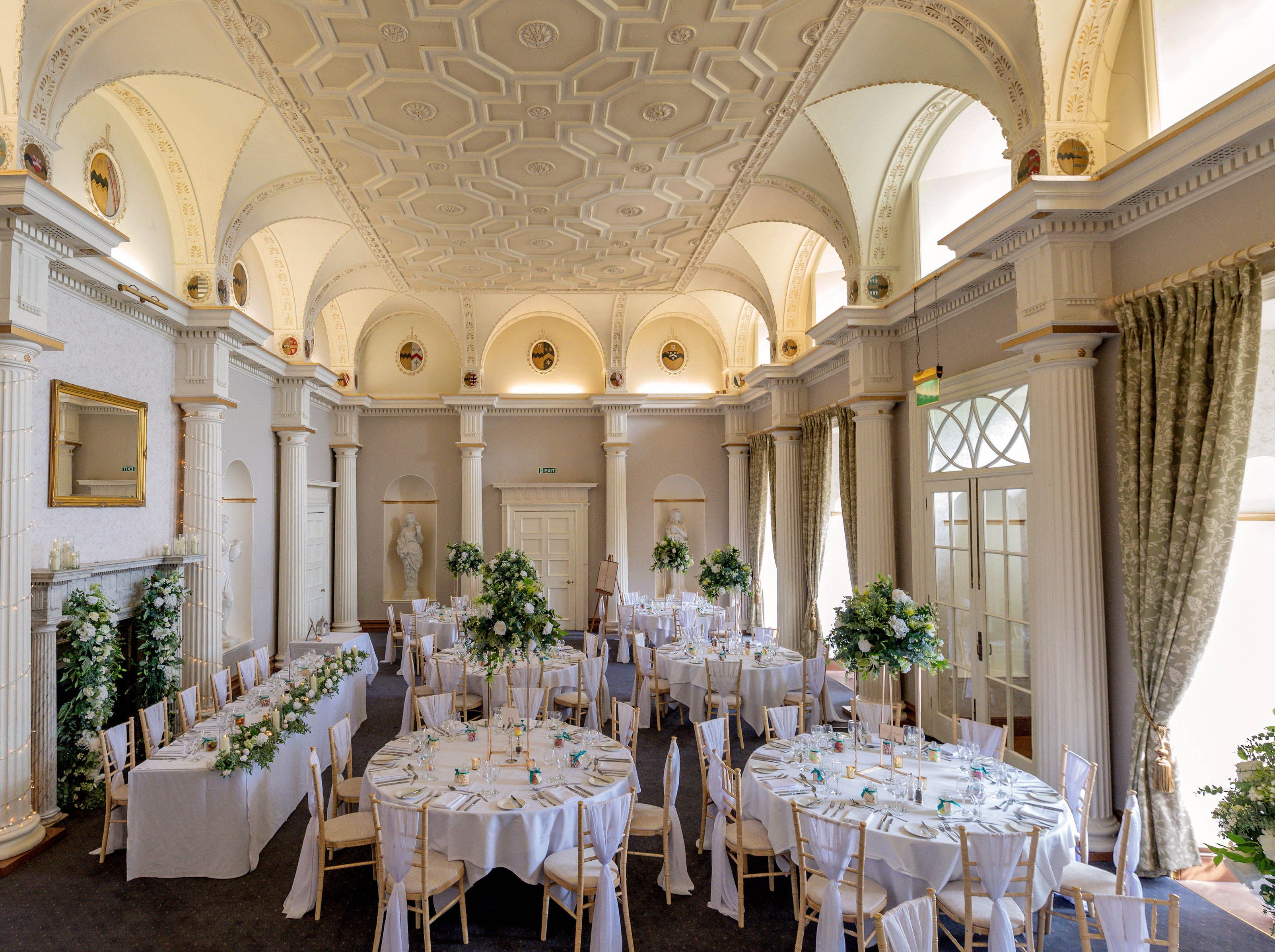 The Great Hall, Weddings at Hazlewood