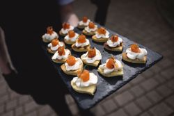 Wedding Canapes, Hazlewood Castle