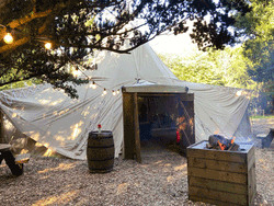woodland tipi