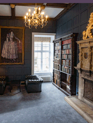 The Library at Hazlewood Castle