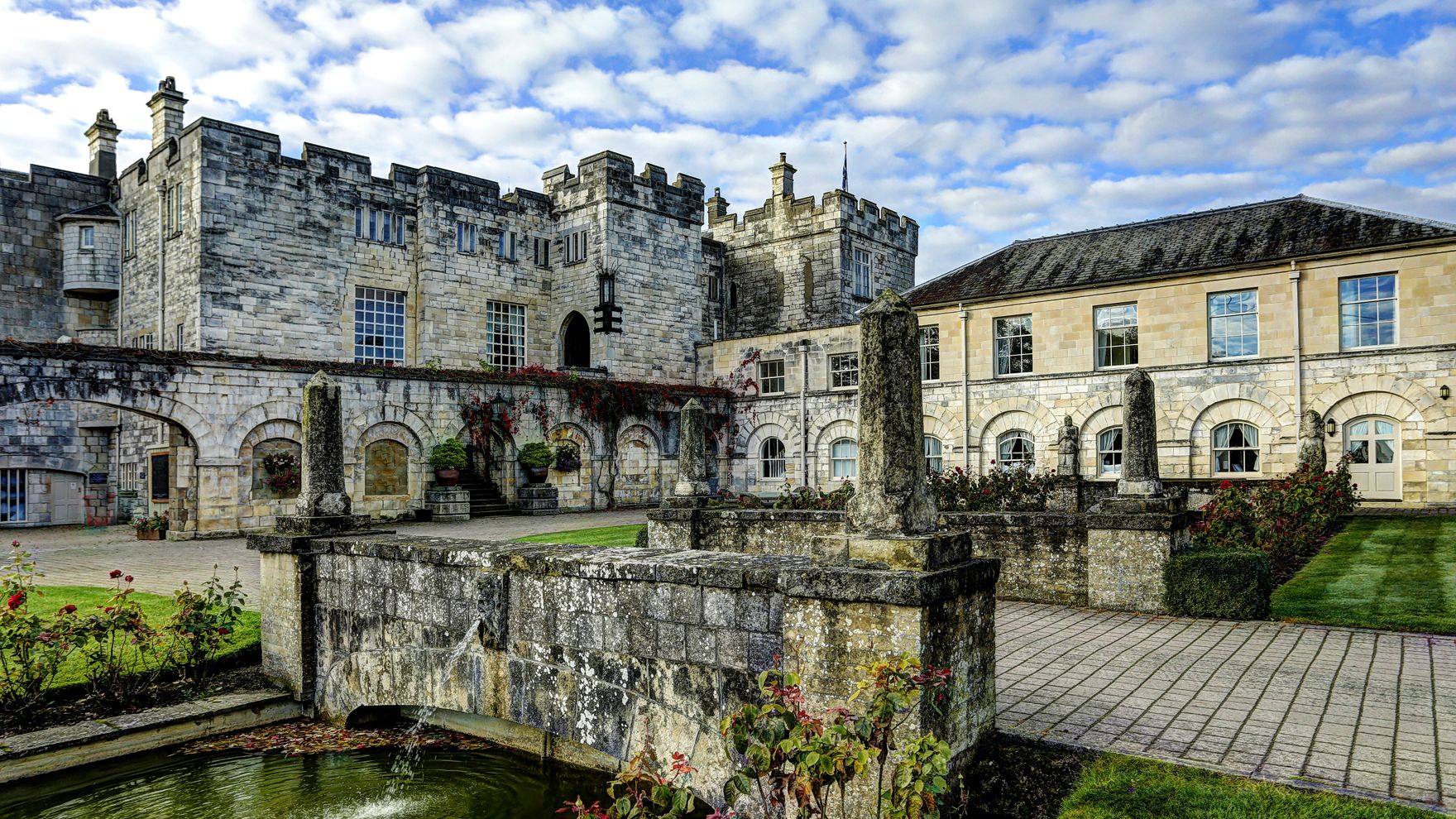 Hazlewood Castle, Spring