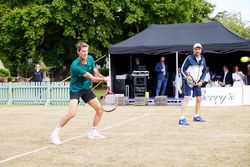 Doubles exhibition match