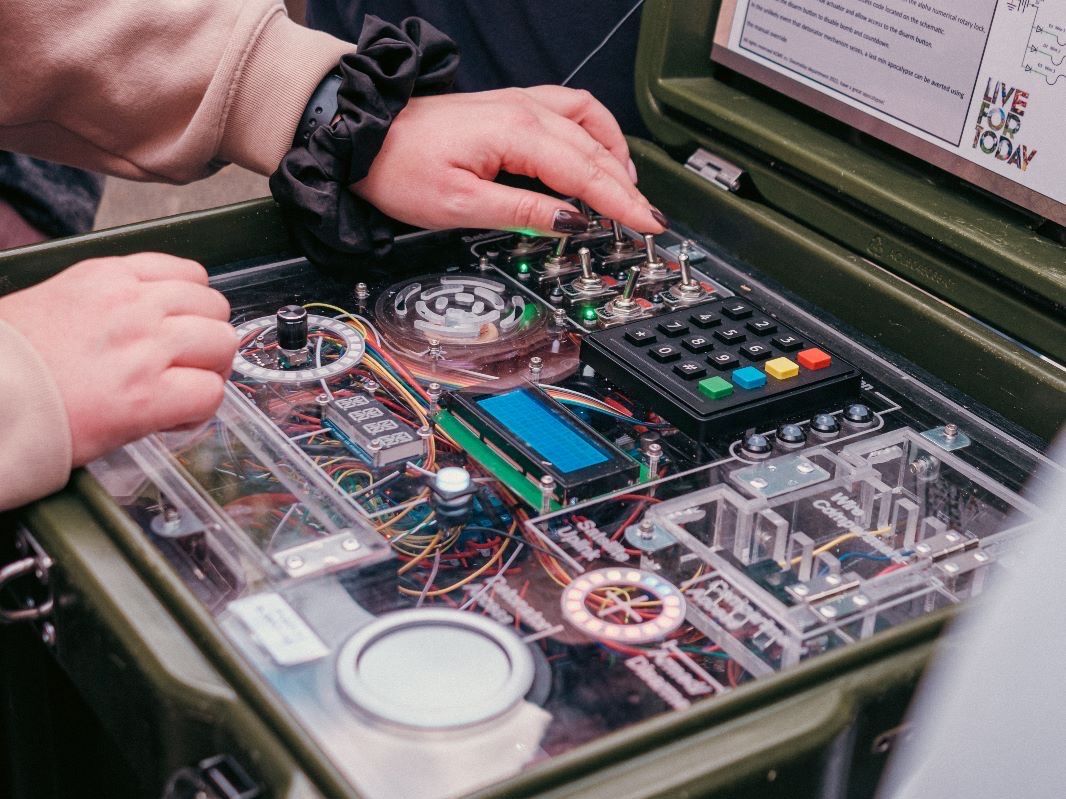 Team building activity Hazlewood Castle