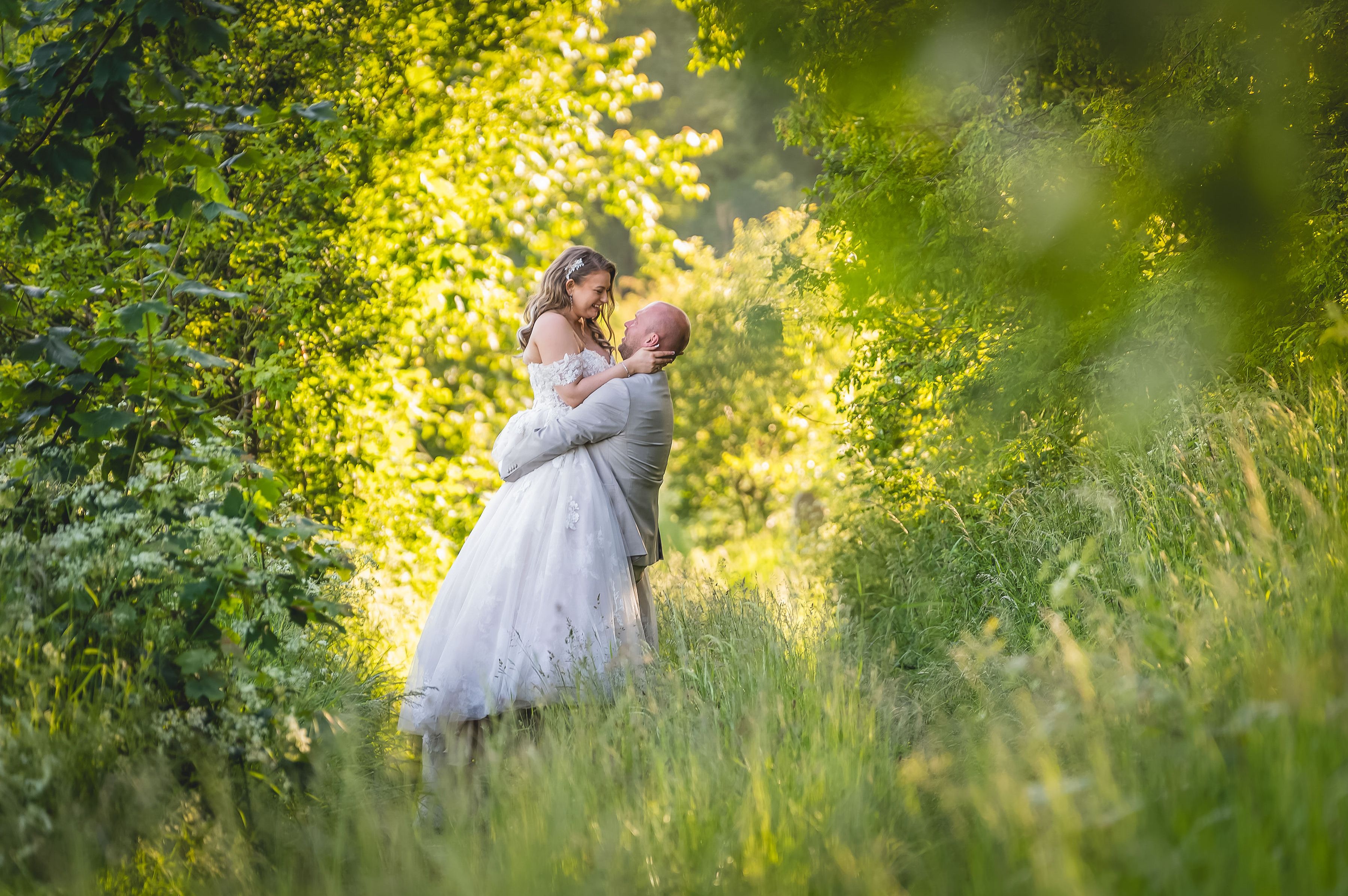 Wedding photoshoot at Hazlewood Castle