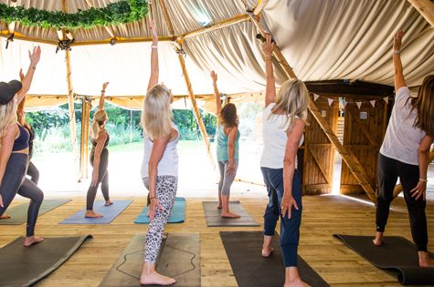 Morning Yoga Hazlewood Castle