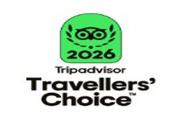 Tripadvisor Travellers’ Choice 2026 badge