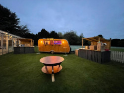 Marquee Evening wedding reception