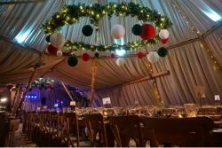 Hazlewood Castle, Tipi Wedding Reception