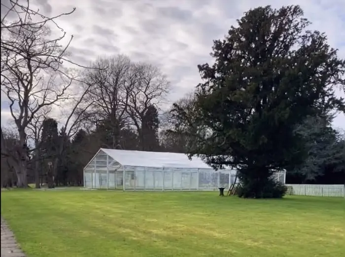 Clear Garden Marquee, Hazlewood Castle