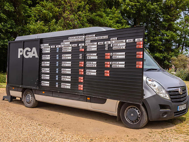 Searles PGA Spring Classic Score Board