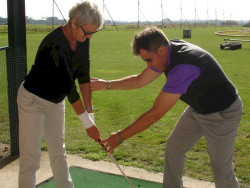 Ray on Range with Female Lesson