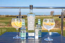 Heacham Manor x Black Shuck Gin on The Pavilion Terrace