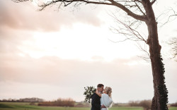 Sunset Wedding Couple Captured by Roxy