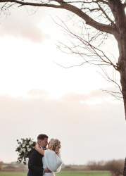 Sunset Wedding Couple Captured by Roxy