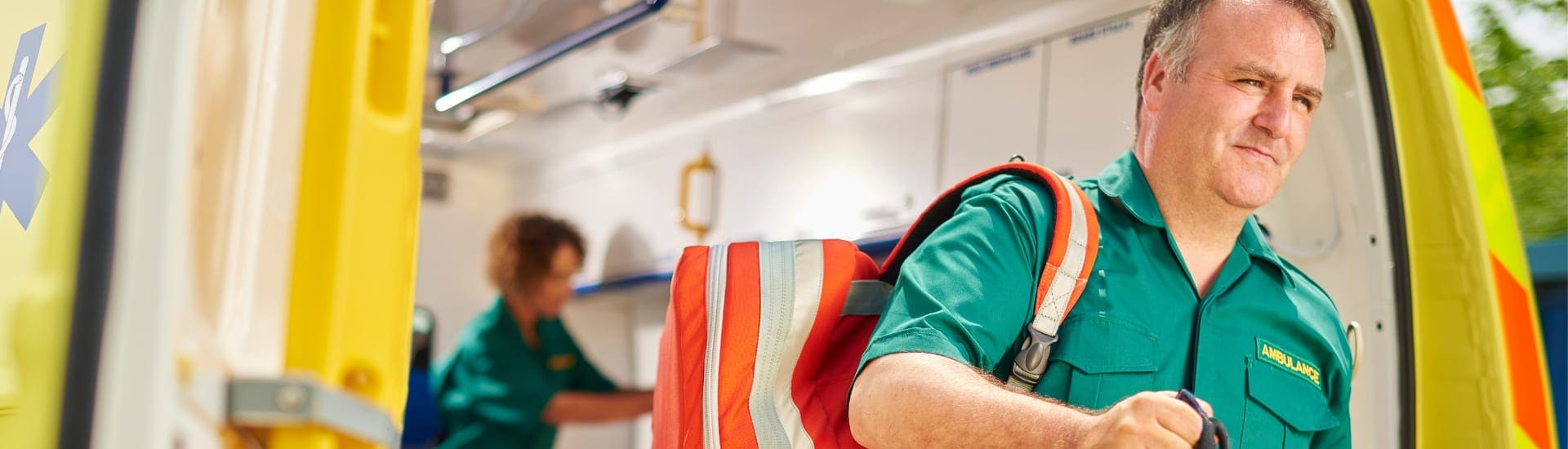 Paramedics and Ambulance