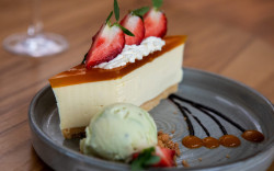 Mulberry Restaurant Mango Cheesecake